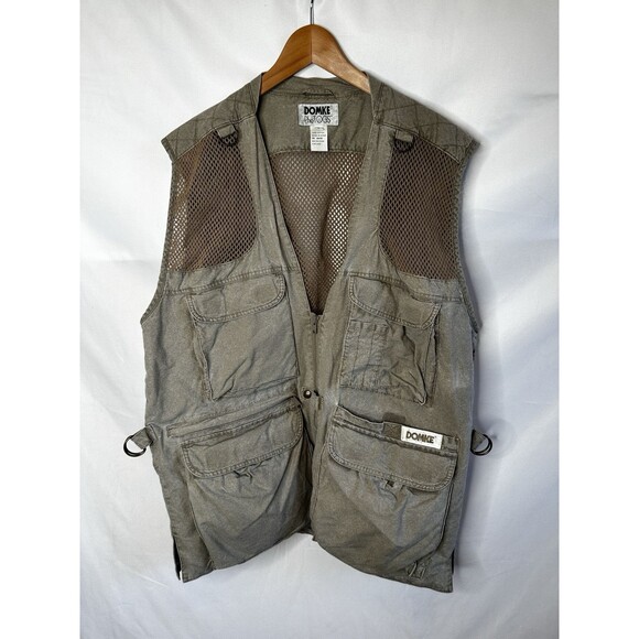 Domke Men's L Vest PhoTOGS Professional Photo  Photography Fishing Hunting khaki - Picture 3 of 13
